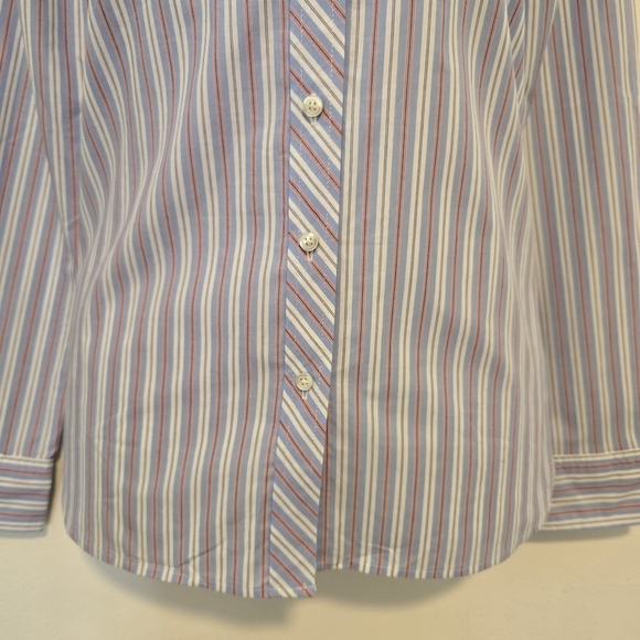 Talbots - Striped Button Down Shirt - Picture 4 of 16